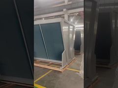 Condenseur d'air soufflé par le haut en forme de V