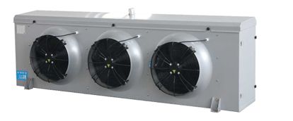 A commercial ethylene glycol ceiling air cooler suitable for small and medium-sized cold storage, using ethylene glycol aqueous solution as refrigerant