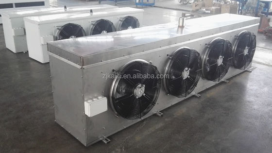 l'unité inoxydable de Coolroom de refroidisseur d'air de chambre froide d'aileron de 9mm pour l'eau refroidie de nourriture dégivrent