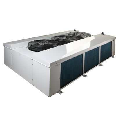 Un refroidisseur d'air par évaporation de qualité industrielle. Un système de ventilation à double flux pour les ateliers et les entrepôts.