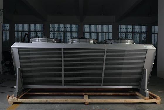 Type de V vaporisateur de condensateur refroidi par air de chambre froide pour l'entreposage au froid