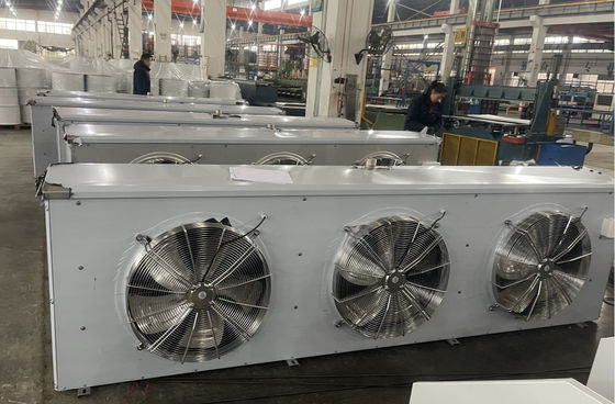 Acier inoxydable DD / DL / DJ réfrigérateur évaporateur de stockage à froid refroidisseur d'air avec ventilateur axial